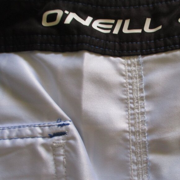 O'Neill Mens Swim Board Short Flag Beer Keg Print - Size 34W - Picture 3 of 5